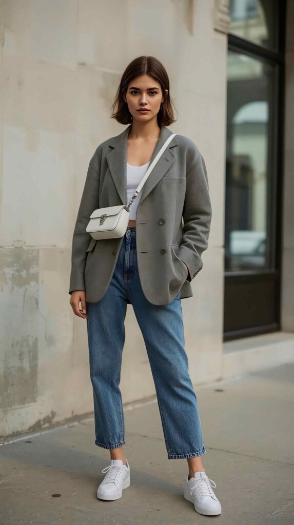 How to style oversized blazers