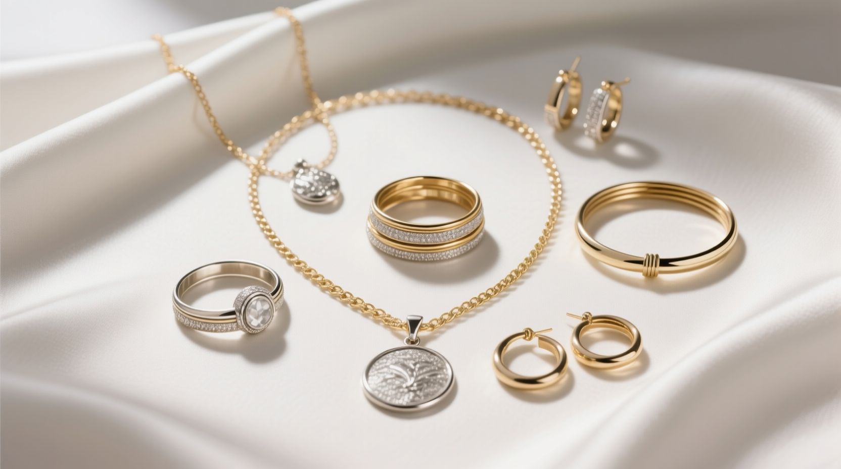how to layer jewellery without overdoing it