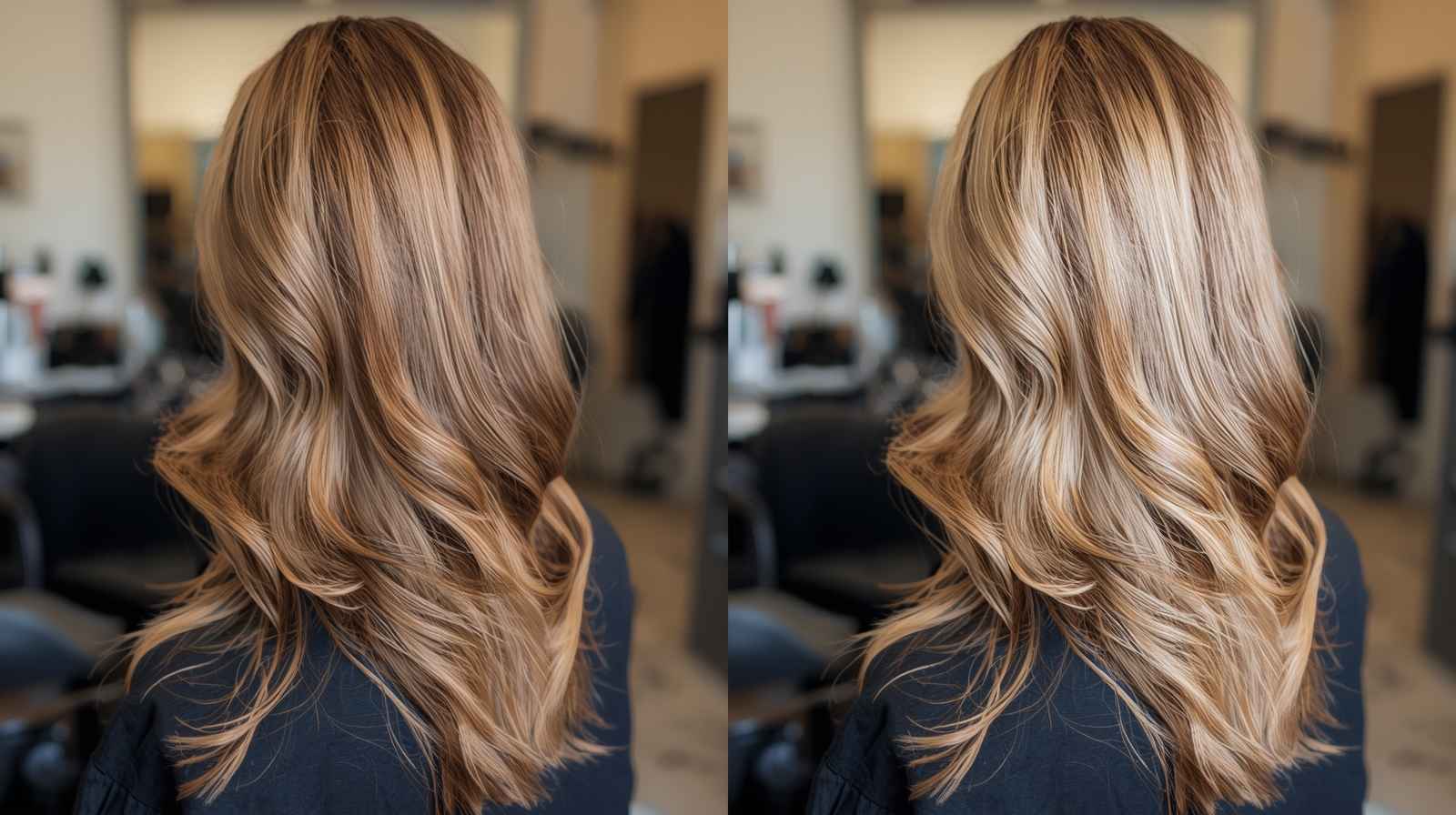 Balayage vs. Highlights comparisons 