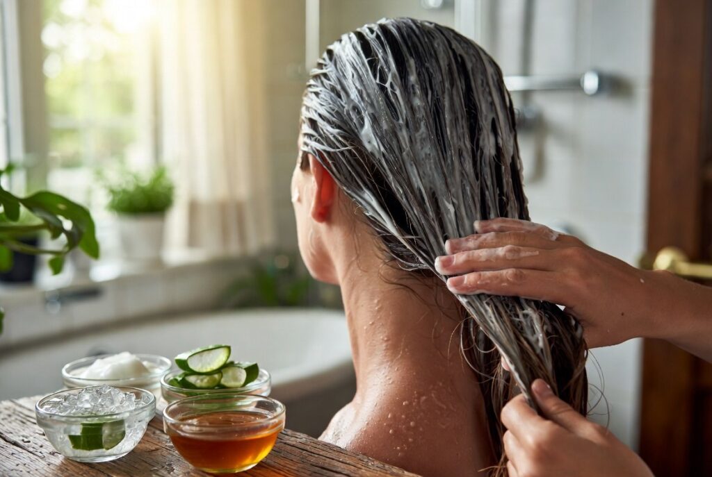 DIY Sulphate-Free Hair Routine