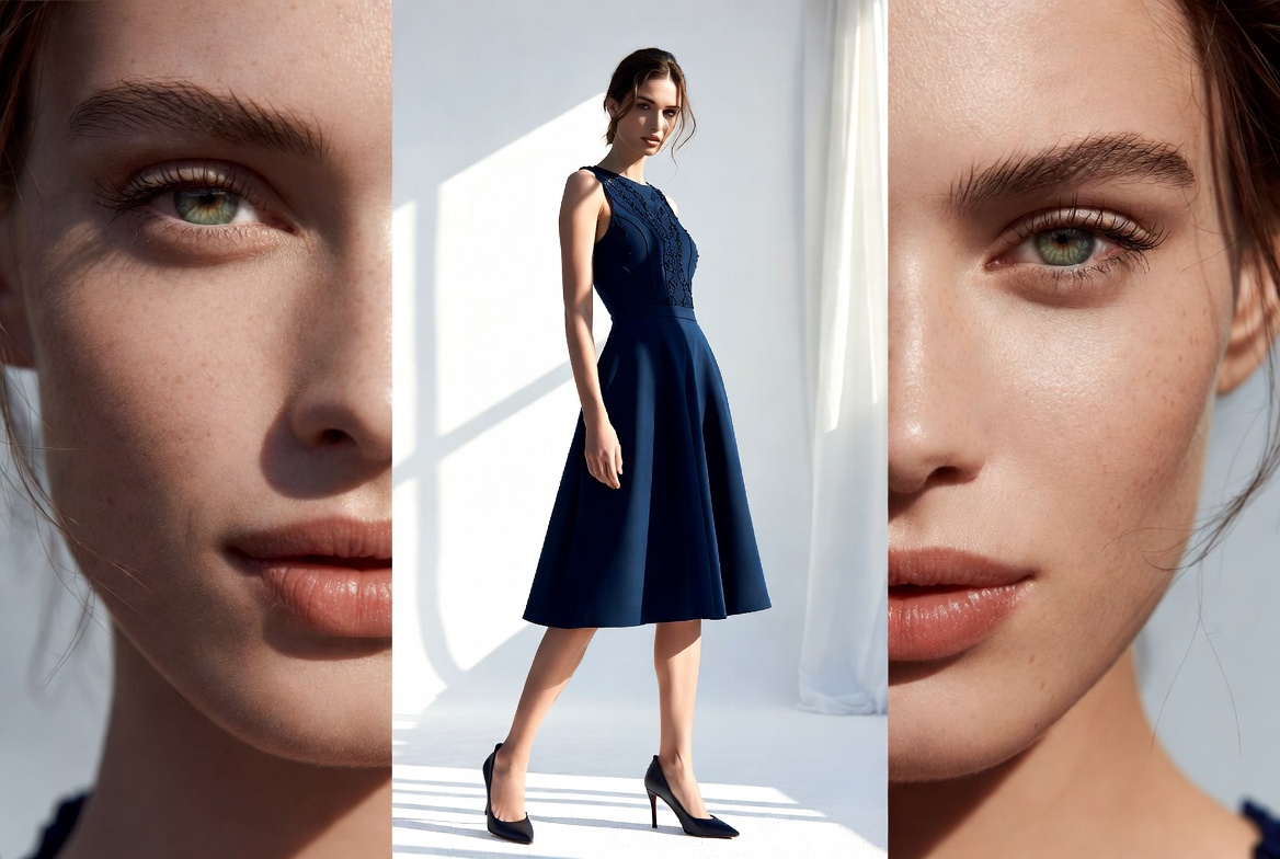 What Color Shoes to Wear With a Navy Dress? 