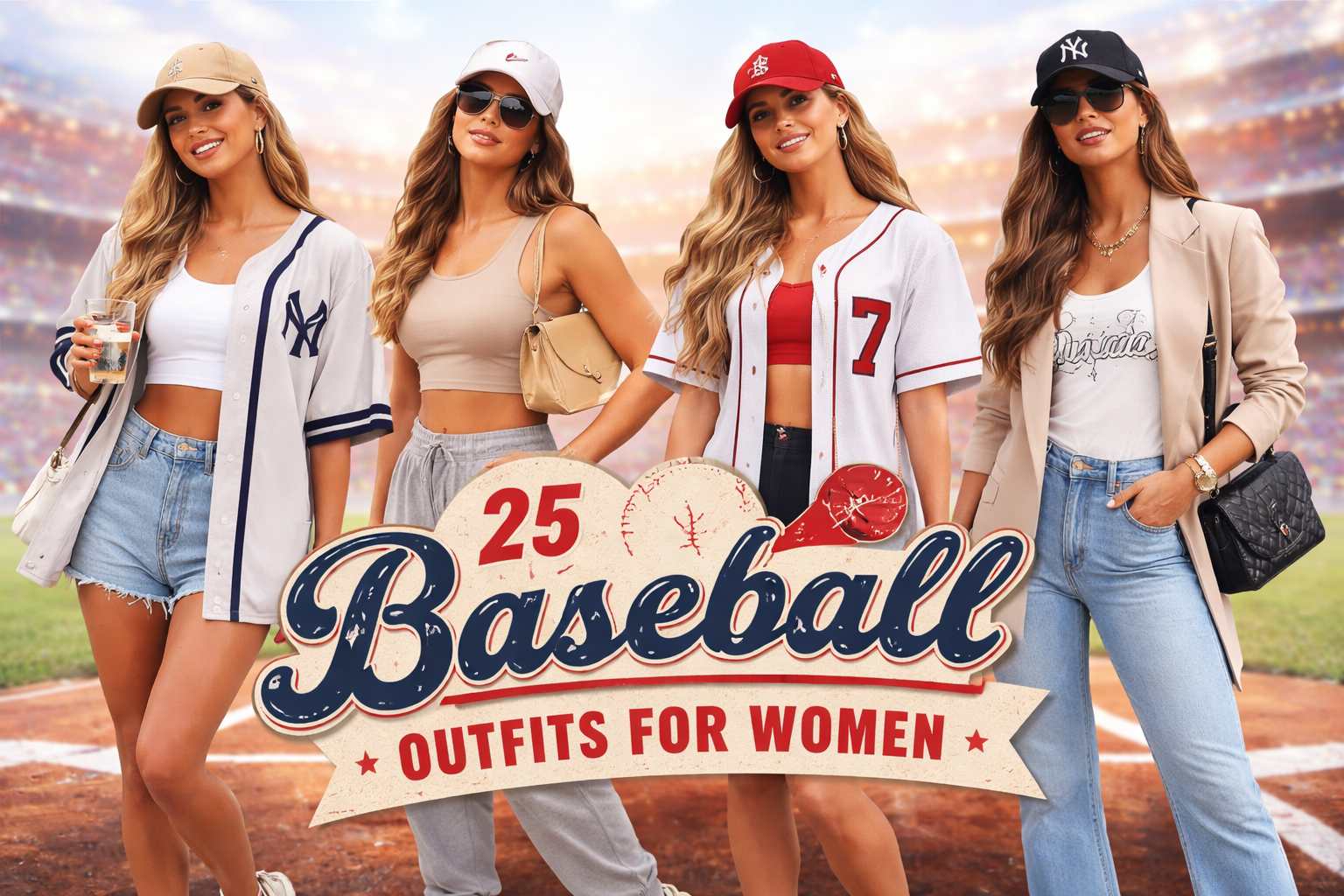 ⚾ 25 Stylish Baseball Outfits for Women That Are Trendy, Comfortable & Game-Day Ready