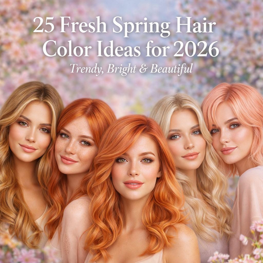 25 Fresh Spring Hair Color Ideas for 2026