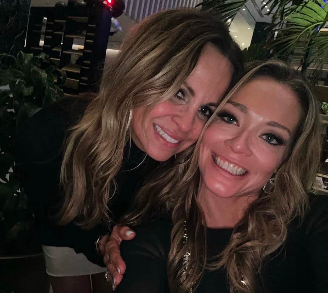 Catherine Mooty with her friends 