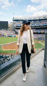 Baseball Cap + Blazer Combo