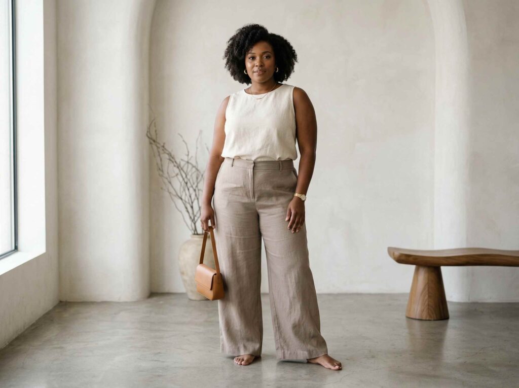 Neutral-Tone Minimal Outfit