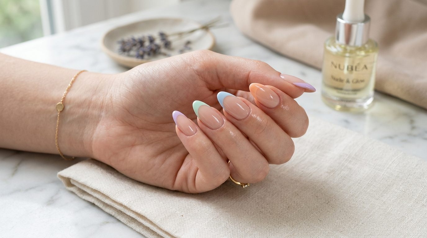 Pastel French Tips