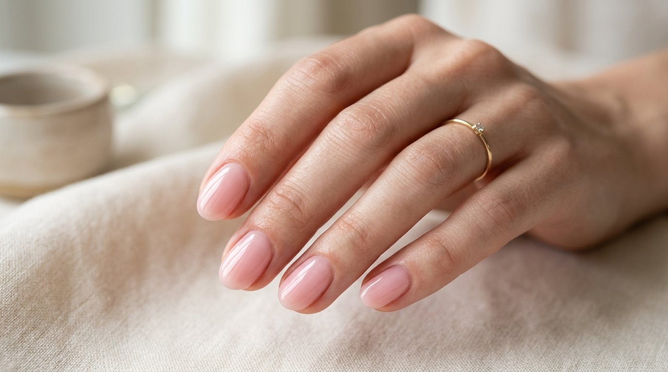 Strawberry Milk Nails