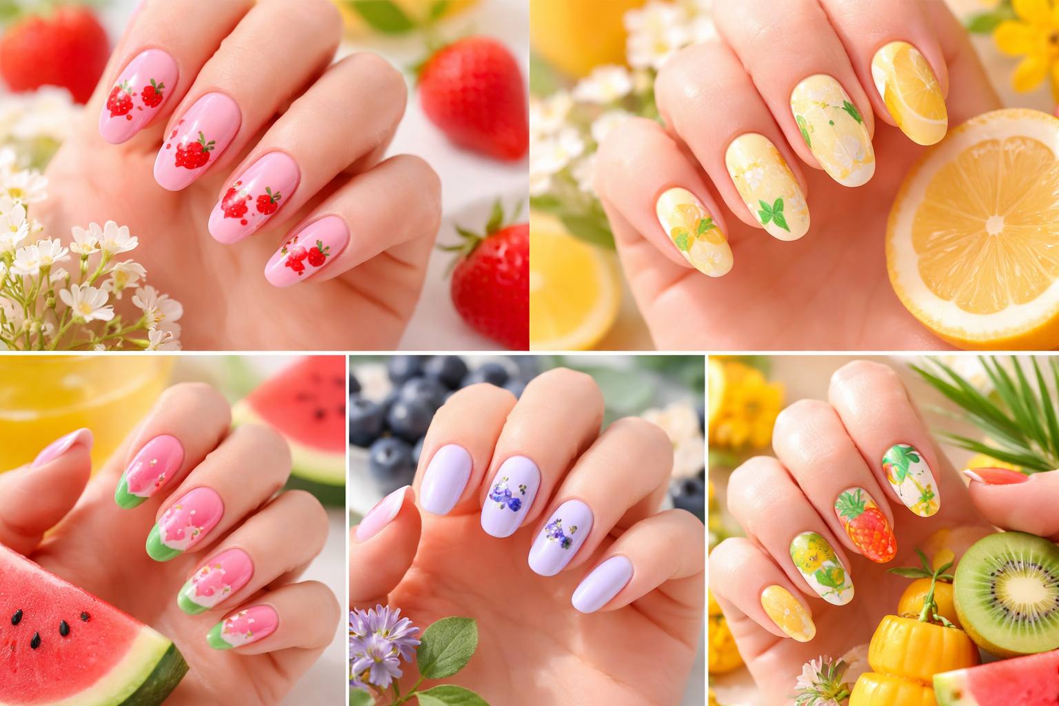 20 Summer Fruit Nail Designs for 2026 That Look Fresh, Fun, and Totally Trendy