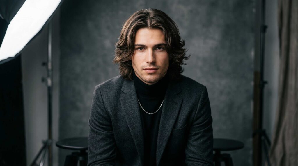 medium long hairstyles for men