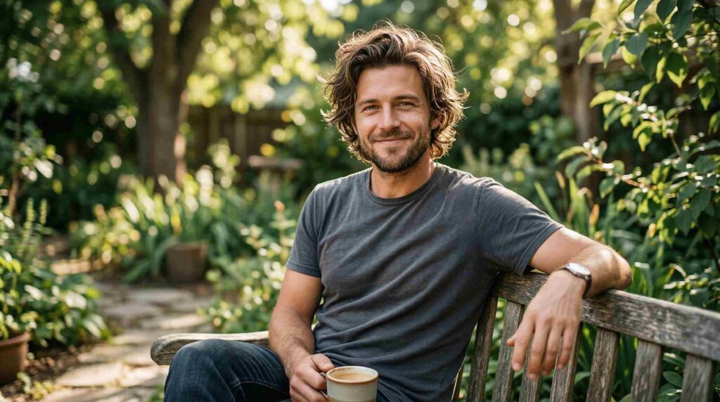 medium long hairstyles for men